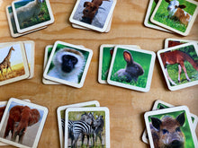 Load image into Gallery viewer, Montessori and Waldorf Inspired Animal Matching and Memory Game