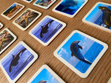 Load image into Gallery viewer, Montessori and Waldorf Inspired Sea Life Animal Matching and Memory Game -  18 Piece Set