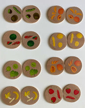 Load image into Gallery viewer, Montessori and Waldorf Inspired Fruit Matching and Memory Game -  16 Piece Set