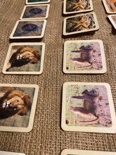 Load image into Gallery viewer, Montessori and Waldorf Inspired Animal Matching and Memory Game - 24 Piece Set