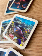 Load image into Gallery viewer, Montessori and Waldorf Inspired Sea Life Animal Matching and Memory Game -  18 Piece Set