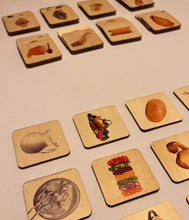 Load image into Gallery viewer, Montessori learning sequence wooden cards| match toys cards perfect for homeschooling.