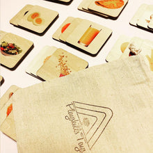 Load image into Gallery viewer, Montessori learning sequence wooden cards| match toys cards perfect for homeschooling.