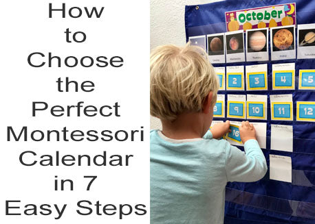 Montessori Calendar Explained  in 7 Simple Steps