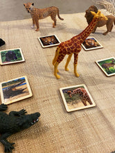 Load image into Gallery viewer, Big Size Wooden Wild Animals Card
