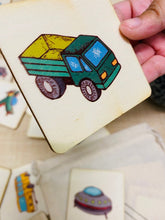 Load image into Gallery viewer, Transportation Wooden Memory Game
